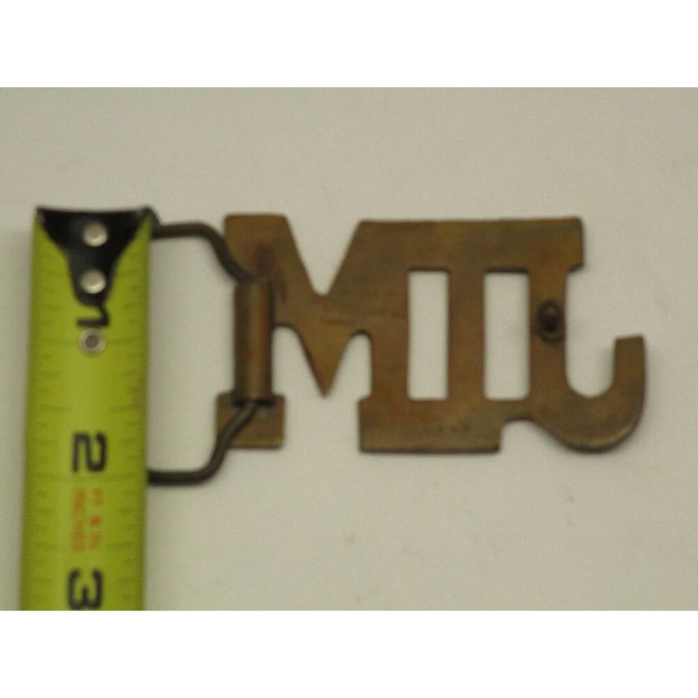 JIM Belt Buckle Vtg